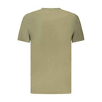 Hugo Boss Green Cotton Men T-Shirt