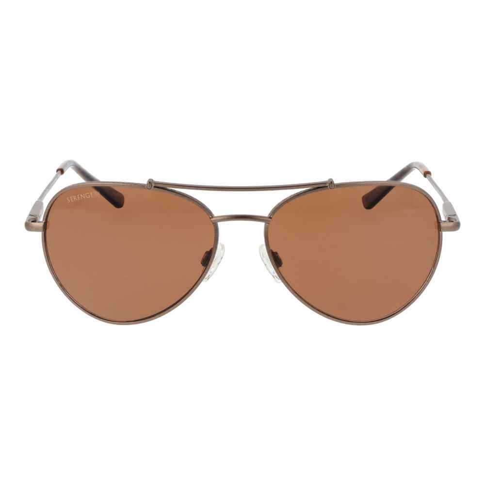 Serengeti Brown Unisex Sunglasses