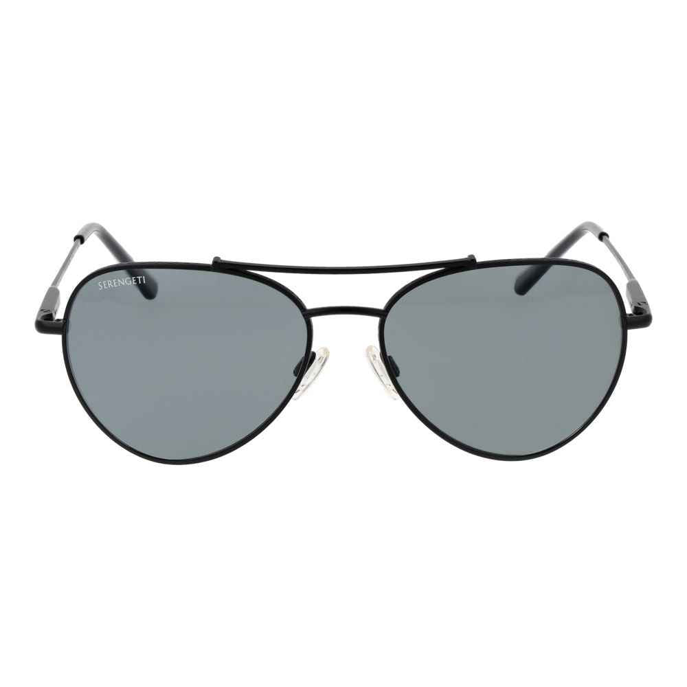 Serengeti Black Unisex Sunglasses
