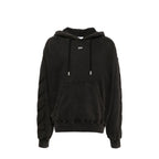 Off-White Black Cotton Sweatshirt