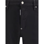 Dsquared² Black Cotton Skinny Jeans