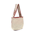 Marni Beige Raffia Shoulder Bag