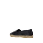 Saint Laurent Black Lamb Ovis Aries Aries Espadrilles