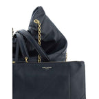 Saint Laurent Black Lamb Ovis Aries Aries Shoulder Bag