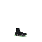 Balenciaga Black Polyester Athletic Sneakers
