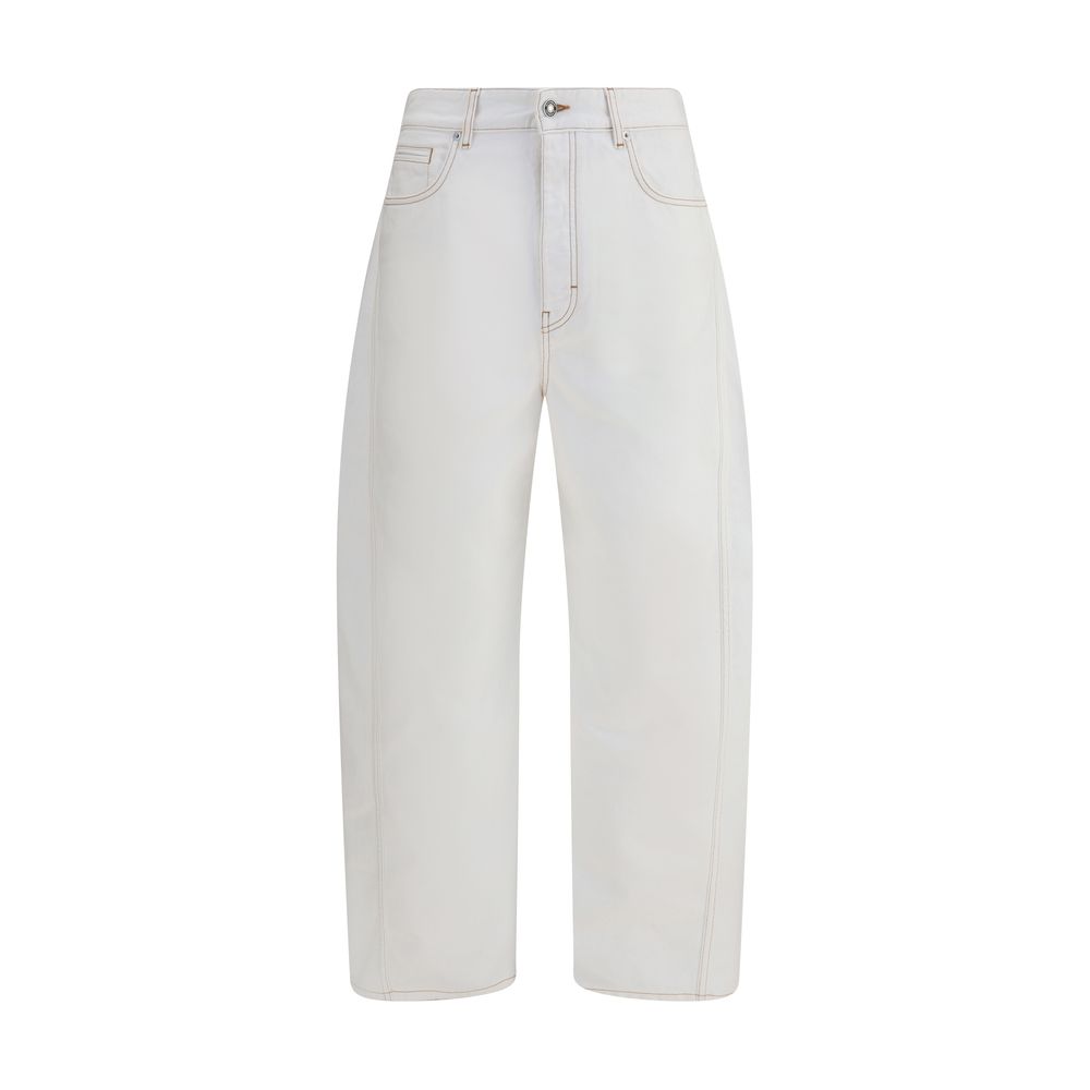Givenchy White Cotton Jeans Denim
