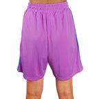 Comme Des Fuckdown Purple Polyester Short