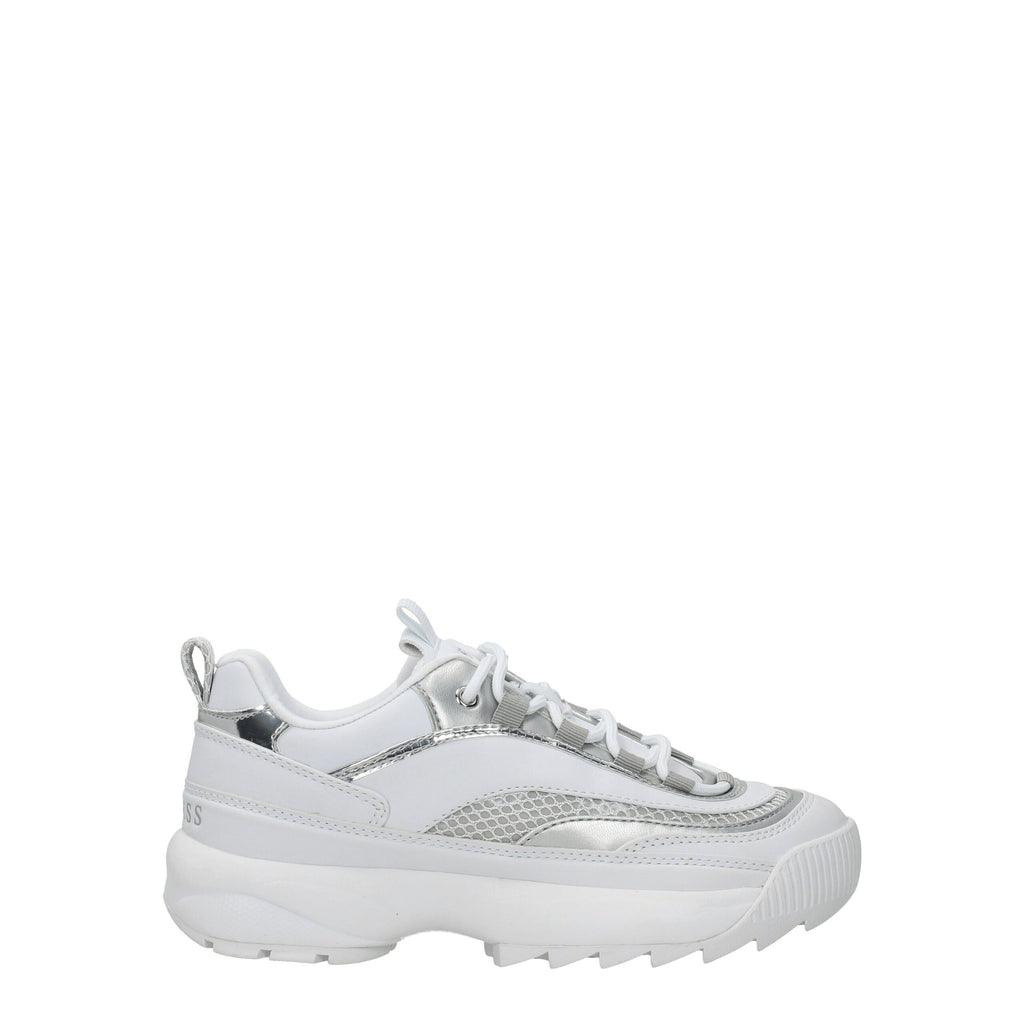 Guess White Polyethylene Chunky Sneakers