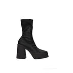 Stella McCartney Black Leather Ankle Boots