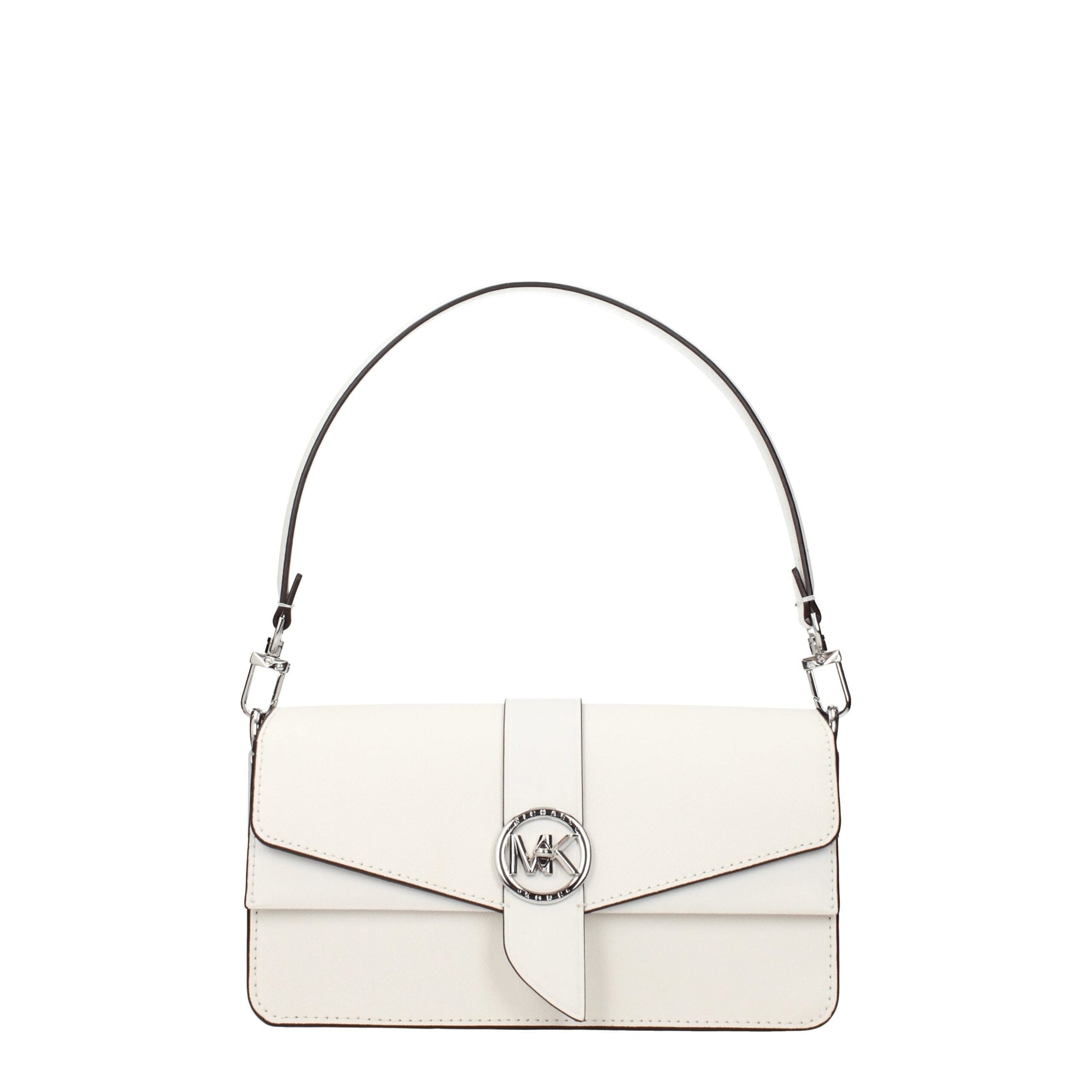 Michael Kors White Leather Handbag