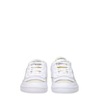 Maison Margiela White Fabric Low Top Sneakers