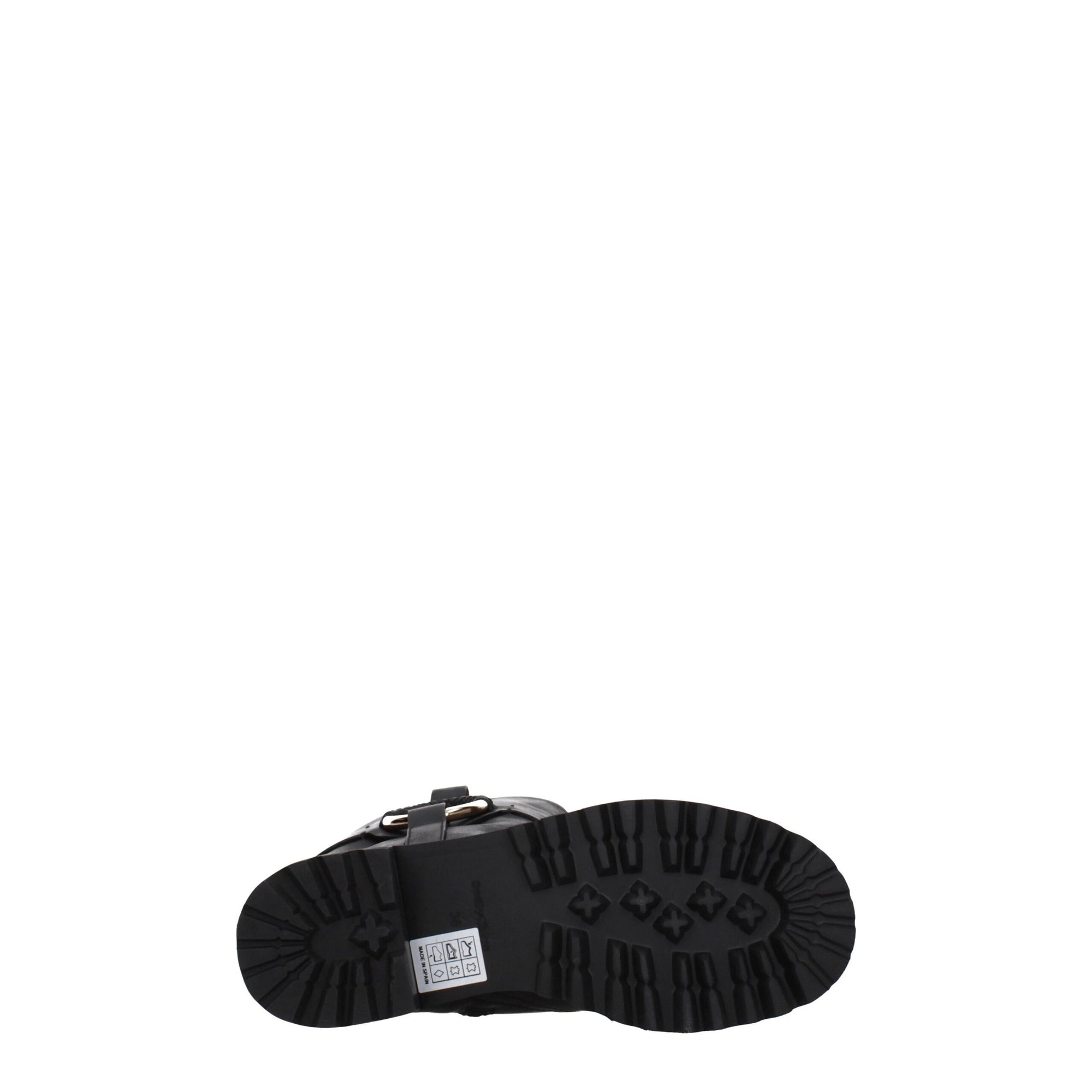 See By Chloé Black Leather Over The Knee