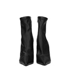 Dolce & Gabbana Black Leather Ankle Boots