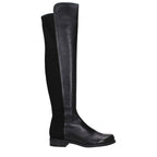 Stuart Weitzman Black Leather Over The Knee