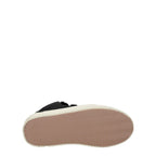 Marcelo Burlon Black Leather Low Tops