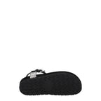 Isabel Marant Black Leather Flip-Flop Sandals
