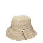 Jacquemus Beige Linen Bucket Hats