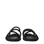 Isabel Marant Black Leather Flat Sandals