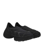 Givenchy Black Fabric Slip-On Loafers