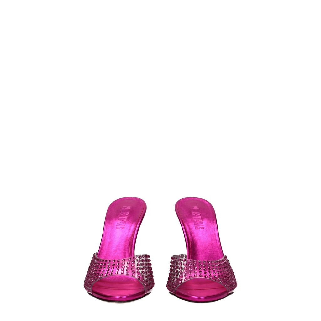 Paris Texas Transparent Pvc Stiletto Heels Sandals