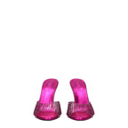 Paris Texas Transparent Pvc Stiletto Heels Sandals
