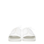 Maison Margiela White Cotton Slippers