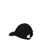 Burberry Black Cotton Cap (Baseball Hat)