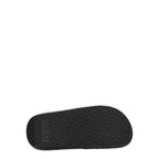 Versace Black Leather Slippers Sandals