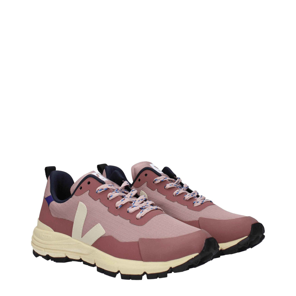 Veja Pink Fabric Athletic Sneakers