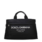 Dolce & Gabbana Black Fabric Luggage And Travel
