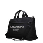 Dolce & Gabbana Black Fabric Luggage And Travel