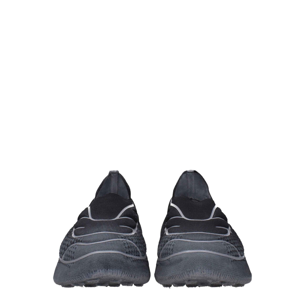 Givenchy Gray Fabric Athletic Sneakers