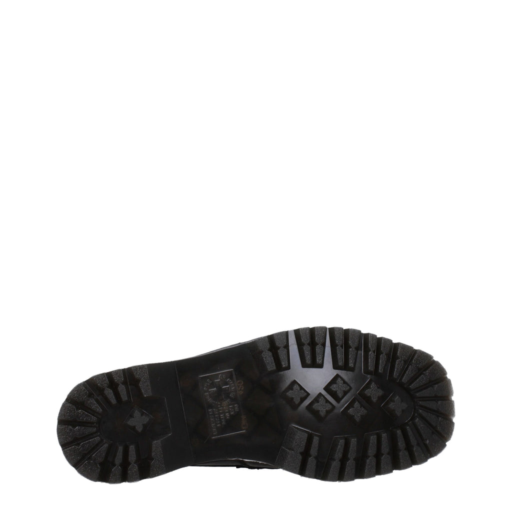 Dr. Martens Black Leather Slip-On Loafers