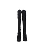 Valentino Garavani Black Fabric Over The Knee