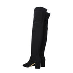 Valentino Garavani Black Fabric Over The Knee