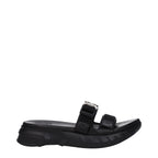 Givenchy Black Fabric Slippers