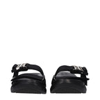 Givenchy Black Fabric Slippers