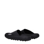 Ambush Black Cotton Slippers