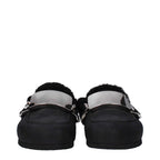 Jw Anderson Black Leather Slippers