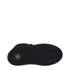 Max Mara Black Fabric Lace-Up Boots