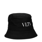Valentino Garavani Black Cotton Bucket Hat