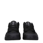 Givenchy Black Fabric Low Top Sneakers