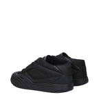Givenchy Black Fabric Low Top Sneakers