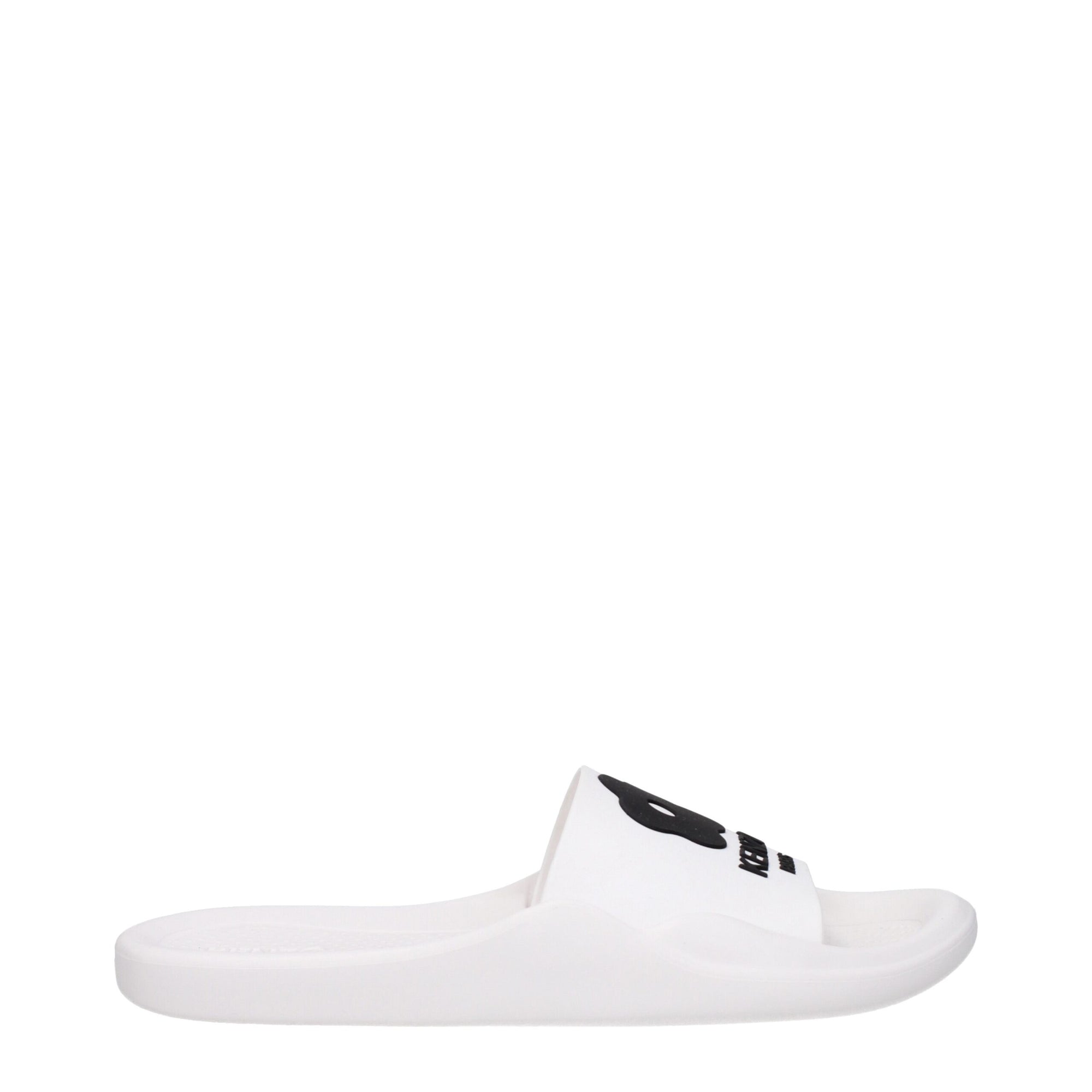 Kenzo White Cotton Slippers
