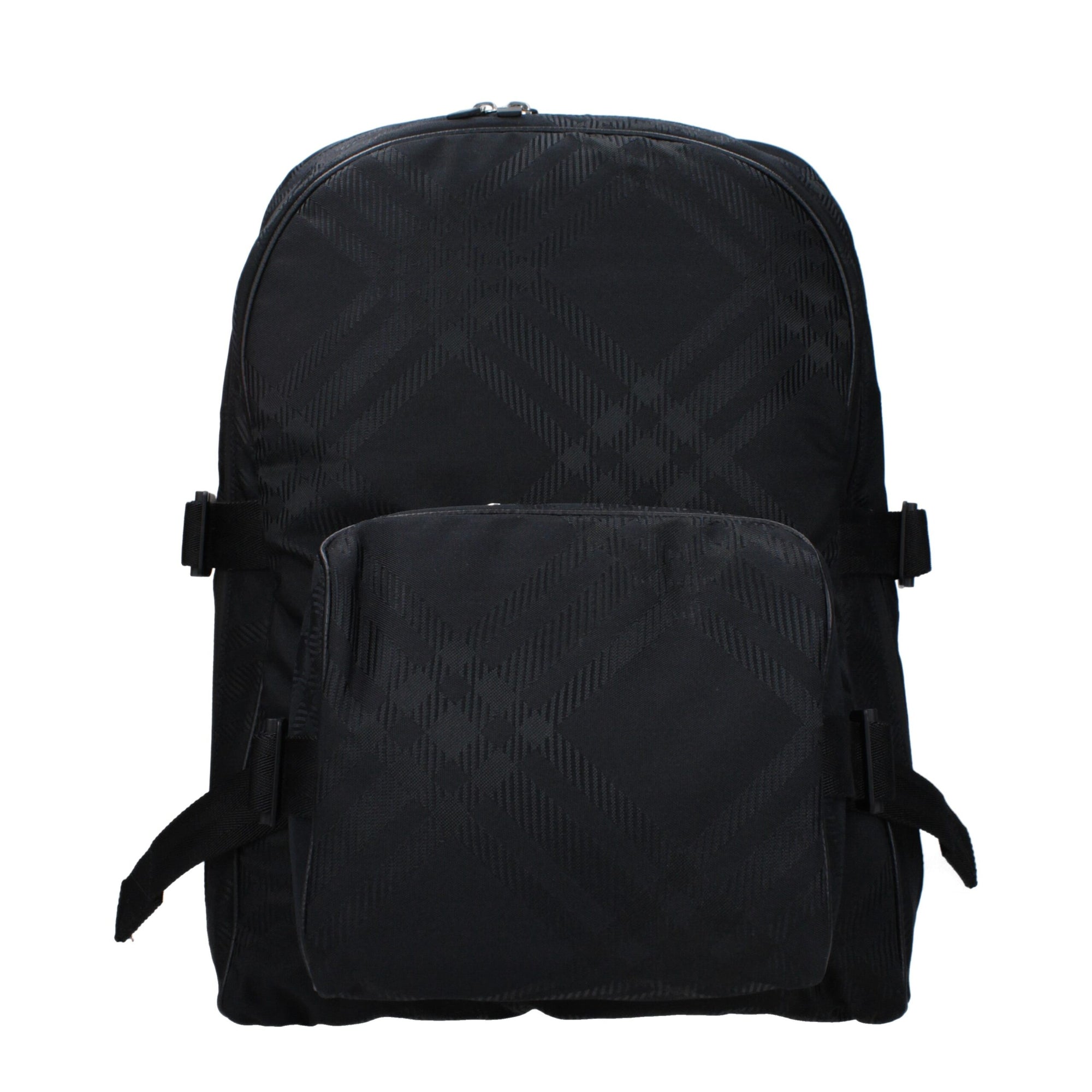 Burberry Black Fabric Backpack