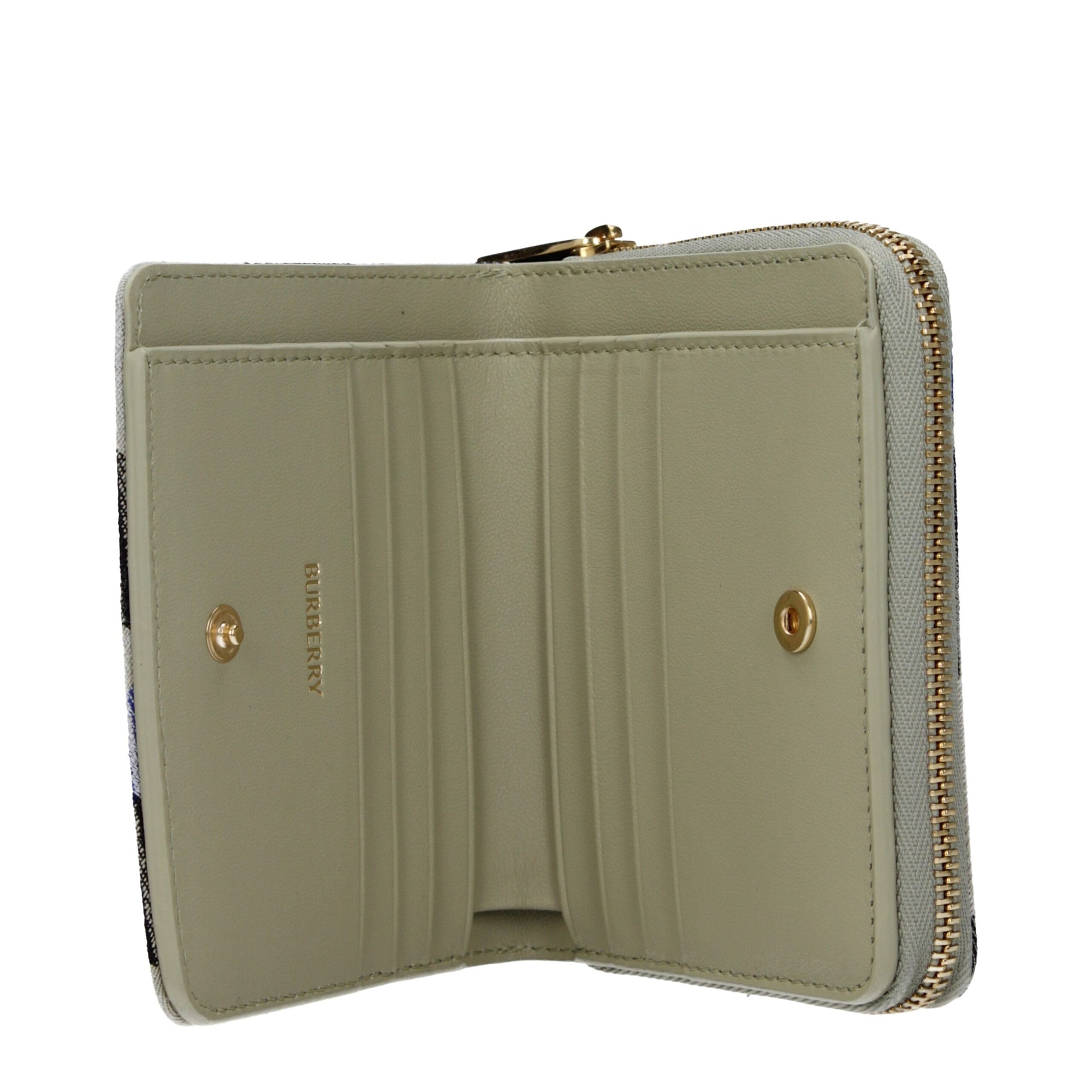 Burberry Beige Fabric Wallets