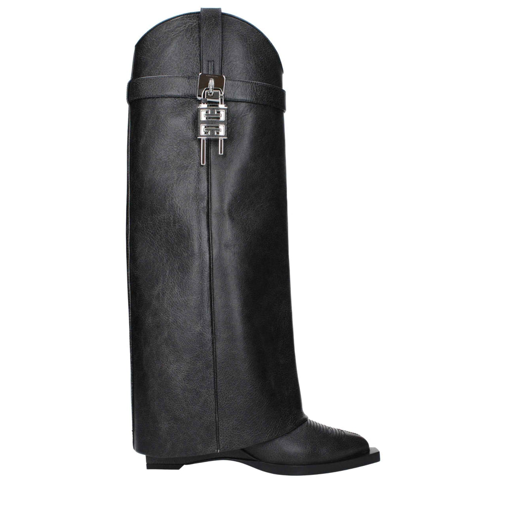 Givenchy Black Leather Boots