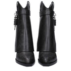 Givenchy Black Leather Ankle Boots
