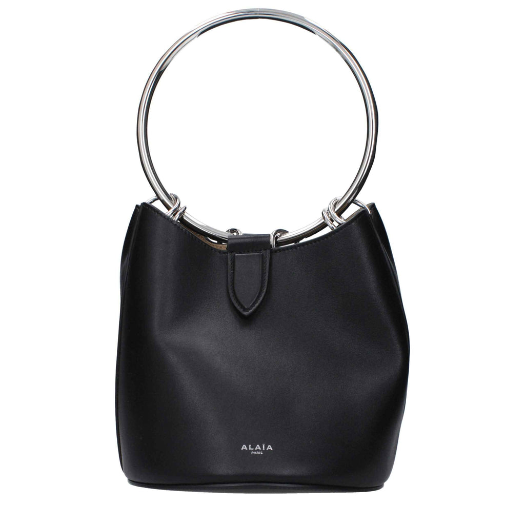 Alaïa Black Leather Handbag