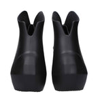 Givenchy Black Cotton Wedge Sandals